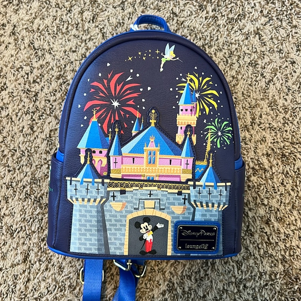 DisneyParks Disneyland Brand New Loungefly mini backpack